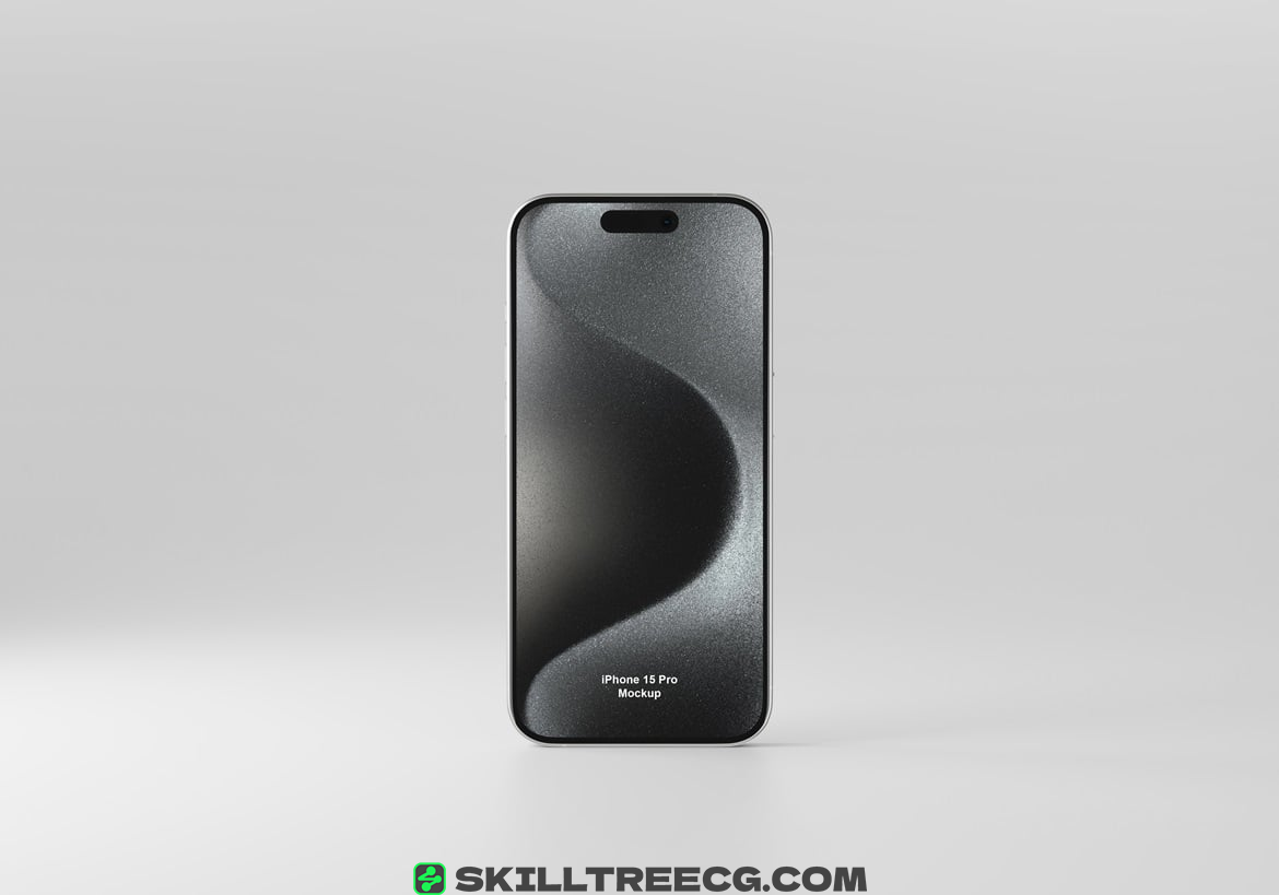 图片[10]-11 Psd iPhone 15 Pro Mockup（597903）-技能树